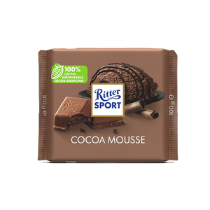 Ritter Sport - Cocoa Mousse Chocolate (100g) (11/carton)