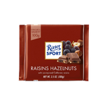 Ritter Sport - Raisins & Hazelnuts Chocolate (100g) (12/carton)