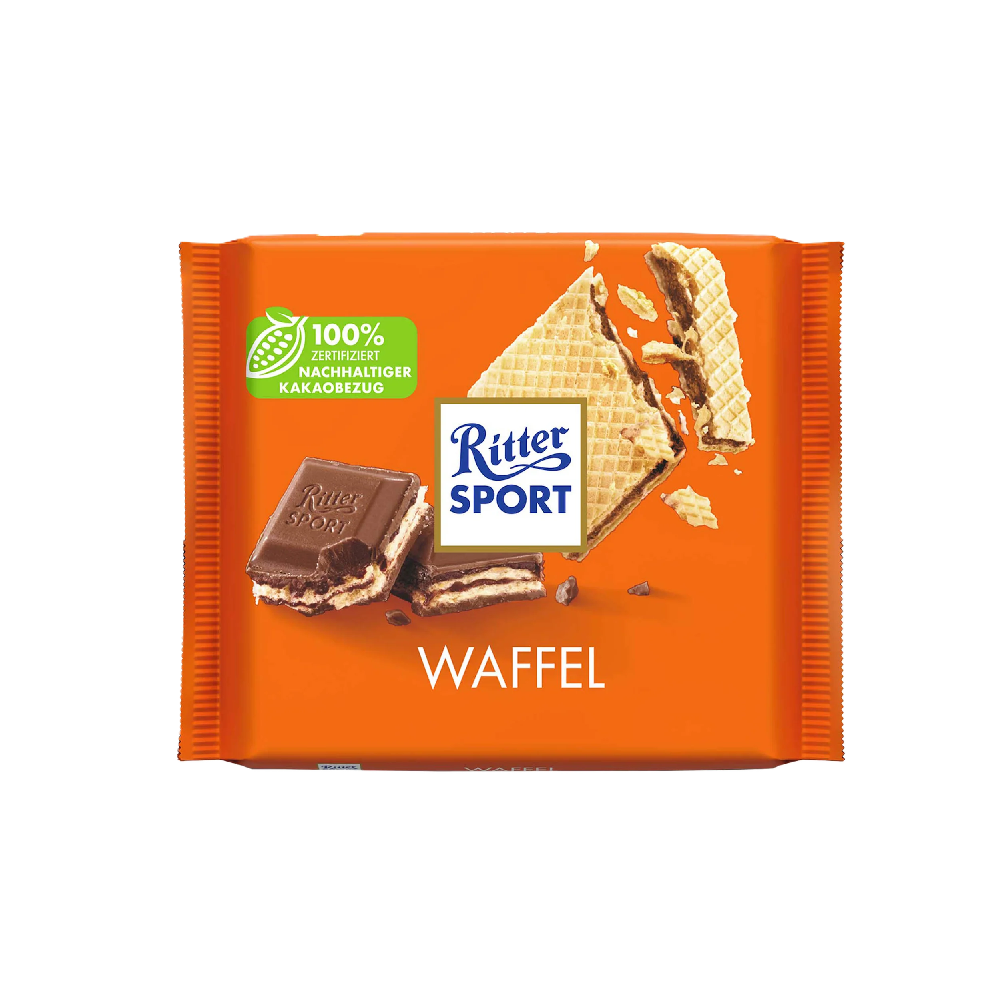 Ritter Sport - Waffle Chocolate (100g) (10/carton)