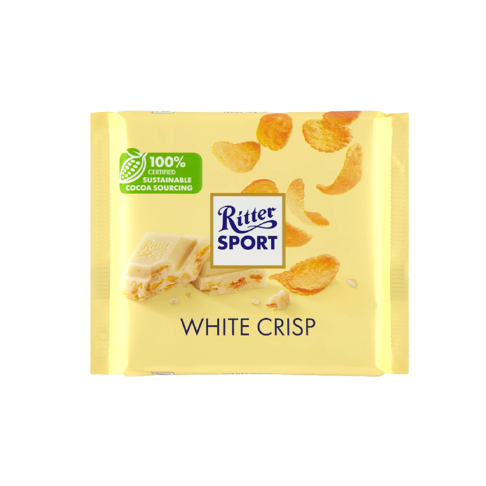 Ritter Sport - White Crisp Chocolate (100g) (10/carton)