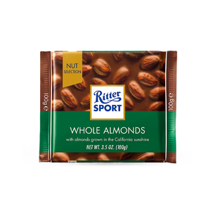 Ritter Sport - Whole Almonds Chocolate (100g) (11/carton)