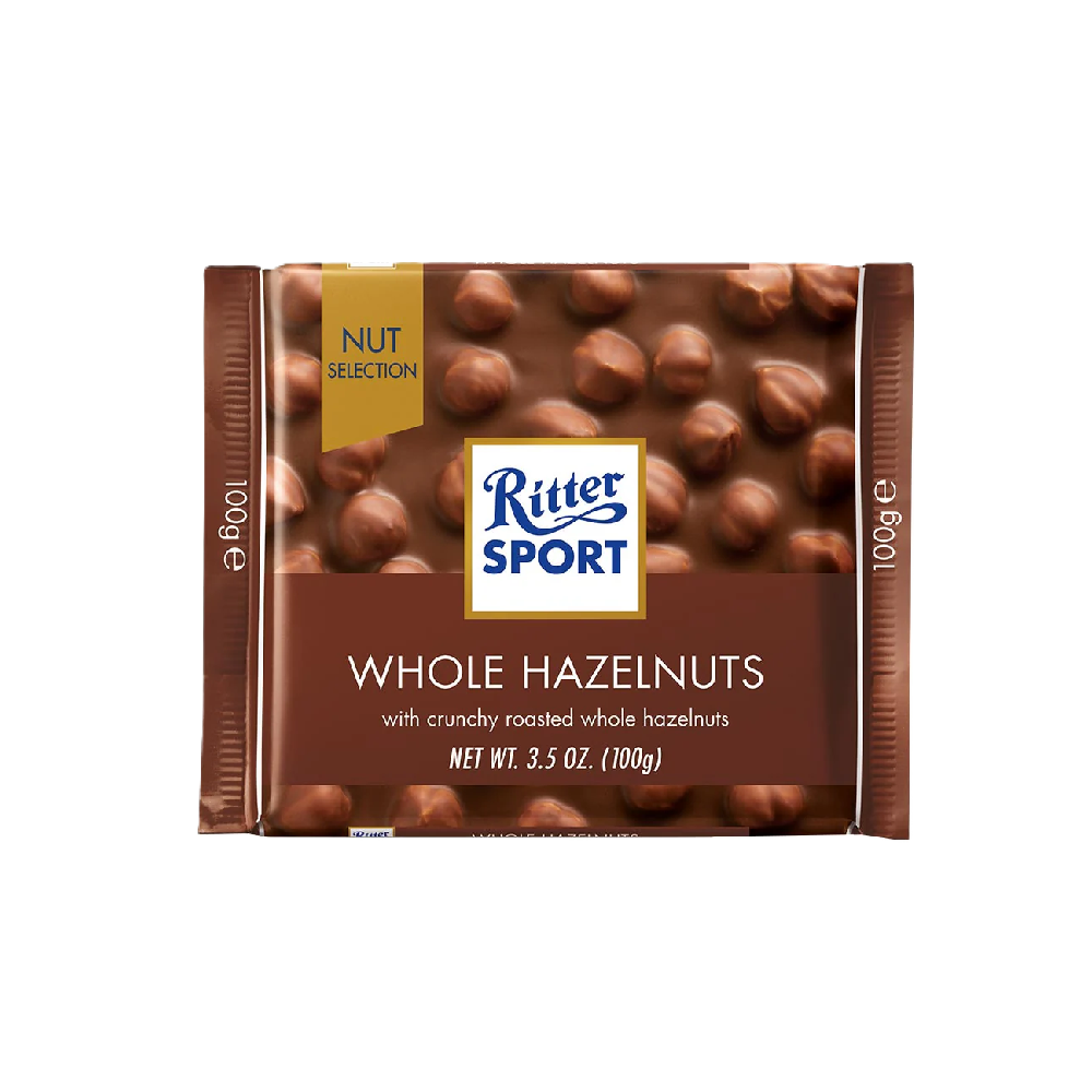 Ritter Sport - Whole Hazelnuts Chocolate (100g) (10/carton)