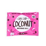 Roobar - Chocolate Chip Coconut Brownie Ball (40g) (12/carton)