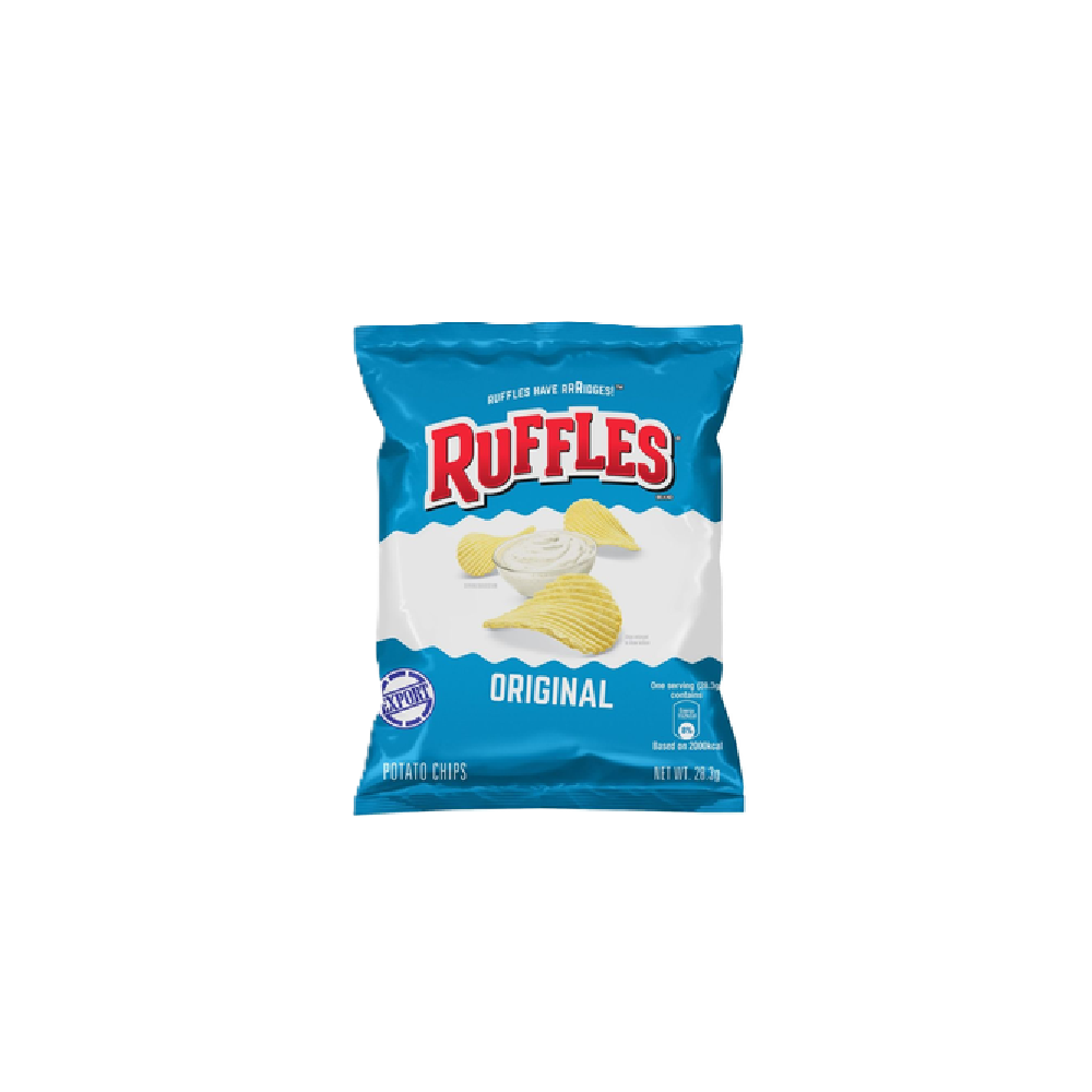 Ruffles - Original Potato Chips (28.3g) (50/carton)