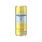 S. Pellegrino - Lemon And Lemon Zest Natural Sparkling Water (330ml) - Front Side