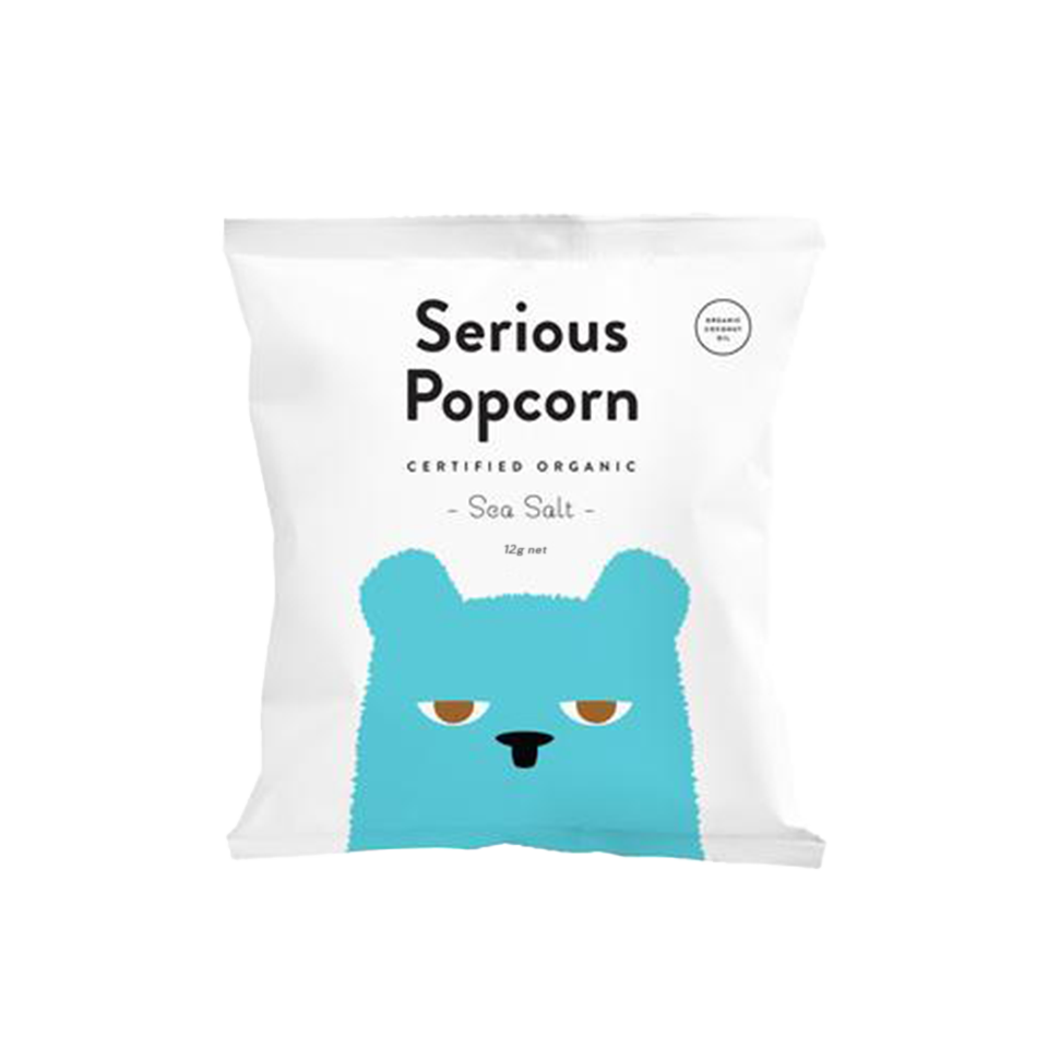 Serious Popcorn - Sea Salt Popcorn (12g)