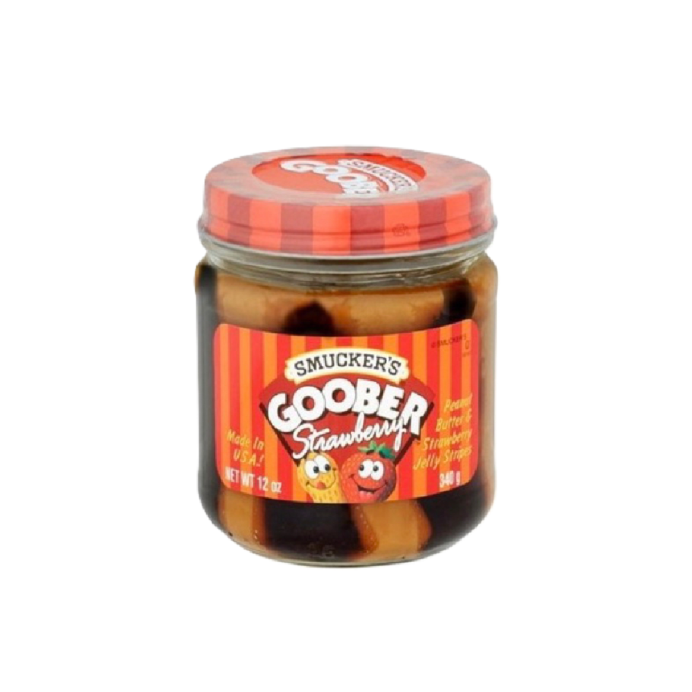 Smucker's - Goober Stripe Strawberry (340g) (12/carton)