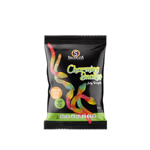 Sugarless Confectionery - Charming Snakes Jellies (70g) (20/carton)