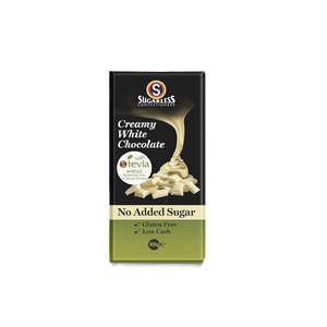 Sugarless Confectionery - Creamy White Chocolate (100g) (12/carton)