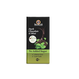 Sugarless Confectionery - Dark Chocolate & Mint (100g) (12/carton)