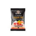 Sugarless Confectionery - Fruit & Cream Flavour Chews (70g) (20/carton)