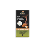 Sugarless Confectionery - Milk Chocolate & Almonds (150g) (12/carton)