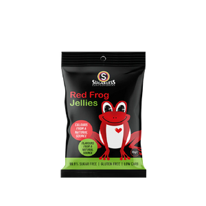 Sugarless Confectionery - Red Frog Jellies (70g) (20/carton)