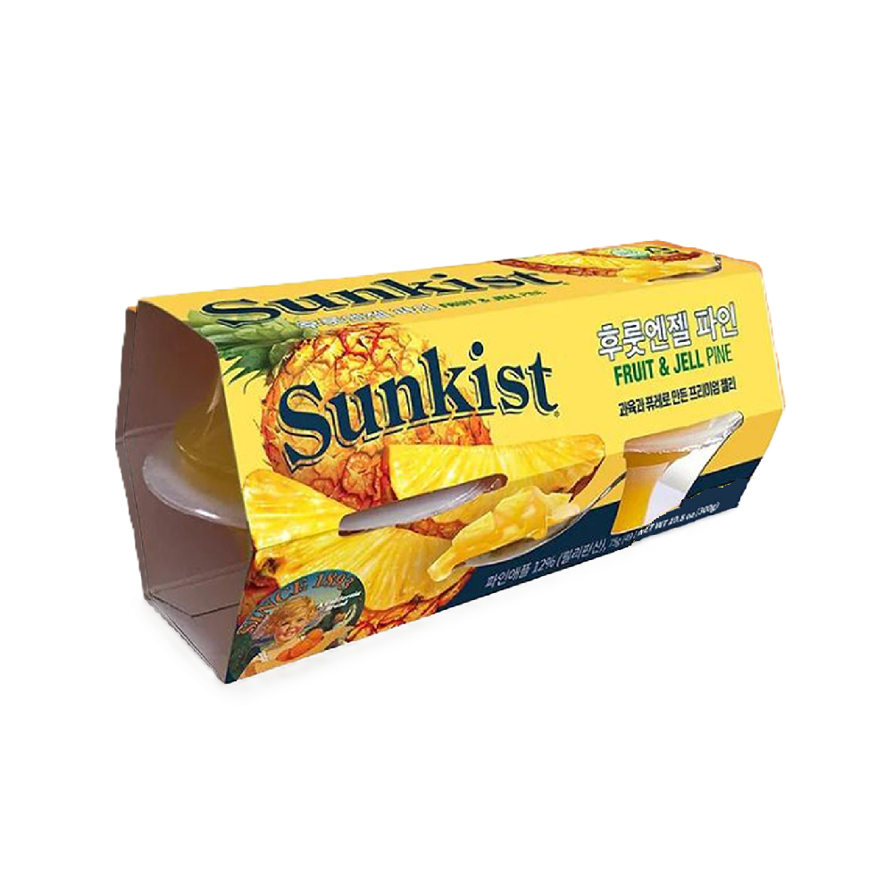 Sunkist - Pineapple Jelly (4/pack) (300g) (12/carton)