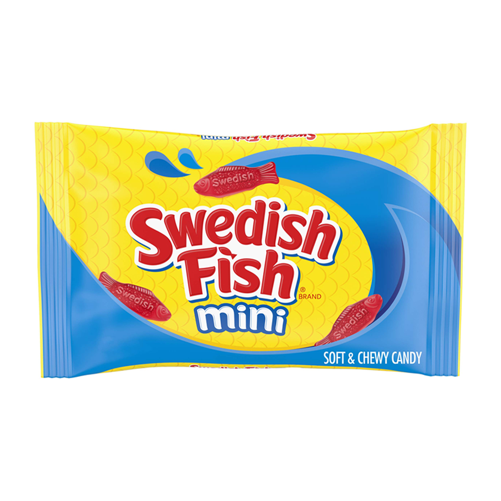 Swedish Fish - Soft & Chewy Candy (102g) (12/Carton)