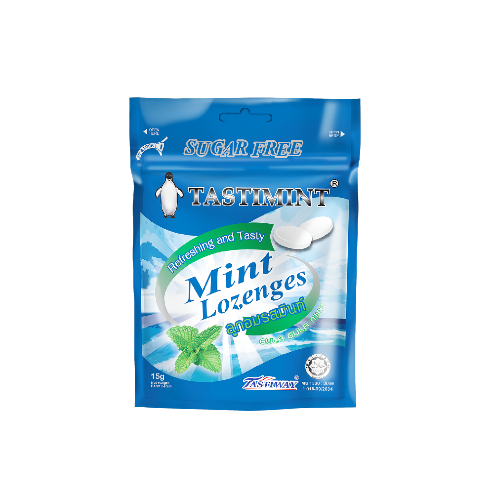 Tastimint - Sugar Free Mint Lozenges (15g) (30/carton)