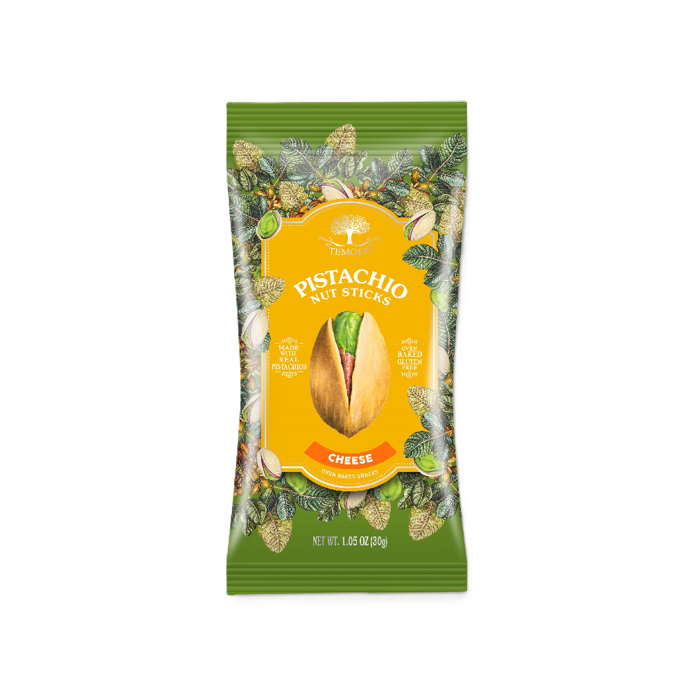 Temole - Cheese Pistachio Nut Sticks (30g) (24/carton)