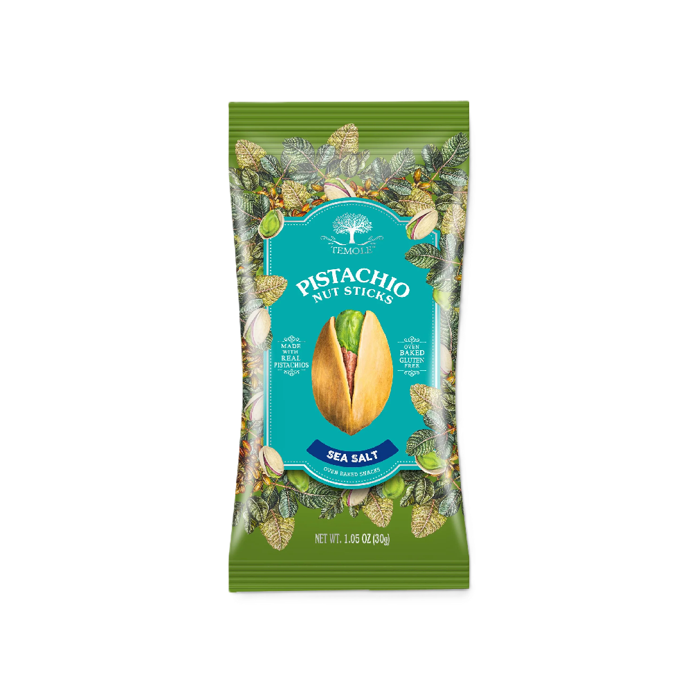 Temole - Sea Salt Pistachio Nut Sticks (30g) (24/carton)