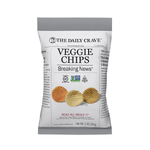 The Daily Crave - Vegetable Chips (35g) - Front Side