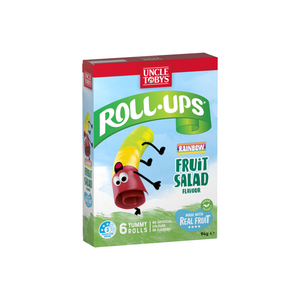 Buy Uncle Tobys Roll-ups Fruit Snack Rainbow Fruit Salad online at