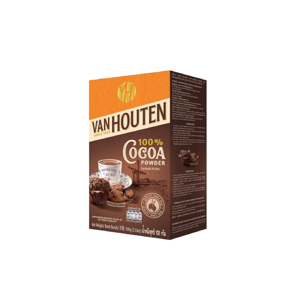 Van Houten - Cocoa Powder Box (100g) (24/carton)