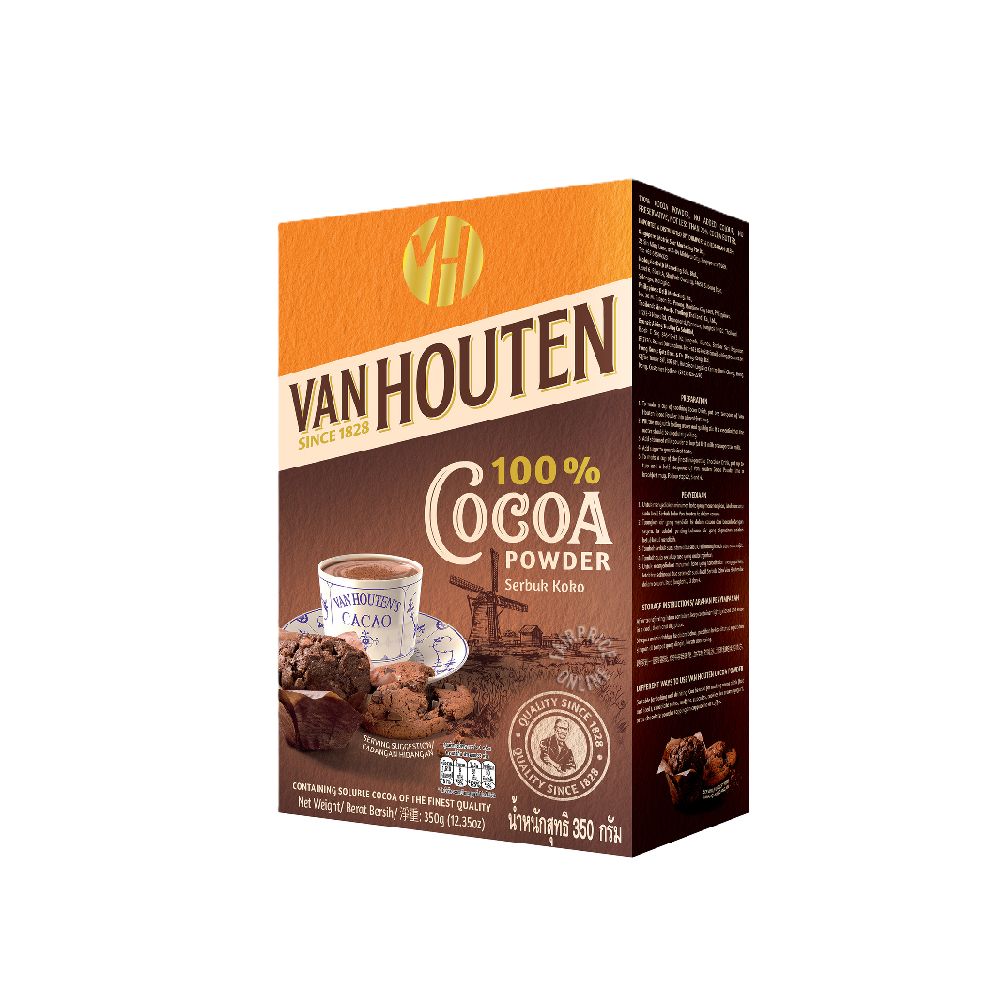 Van Houten - Cocoa Powder Box (350g) (24/carton)