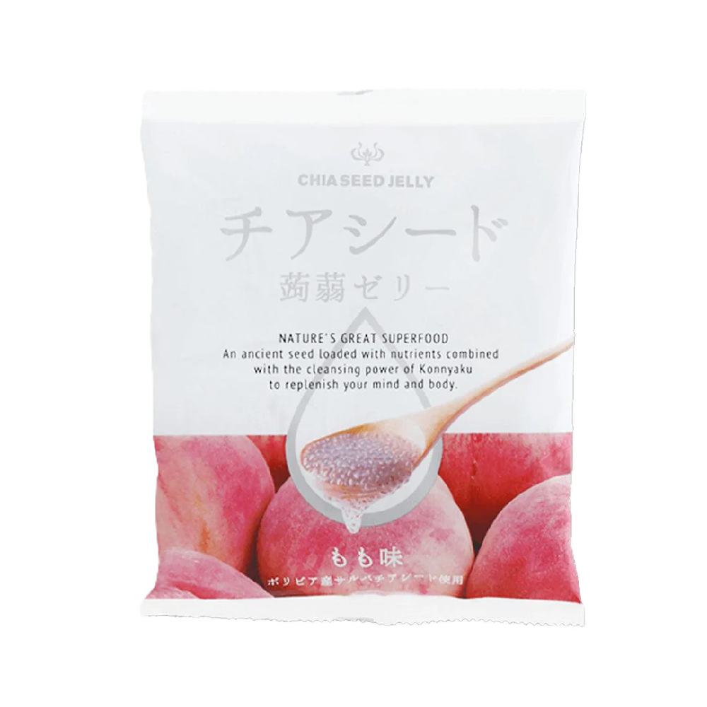 Wakasho - Peach Chia Seed Jelly (200g) (12/carton)