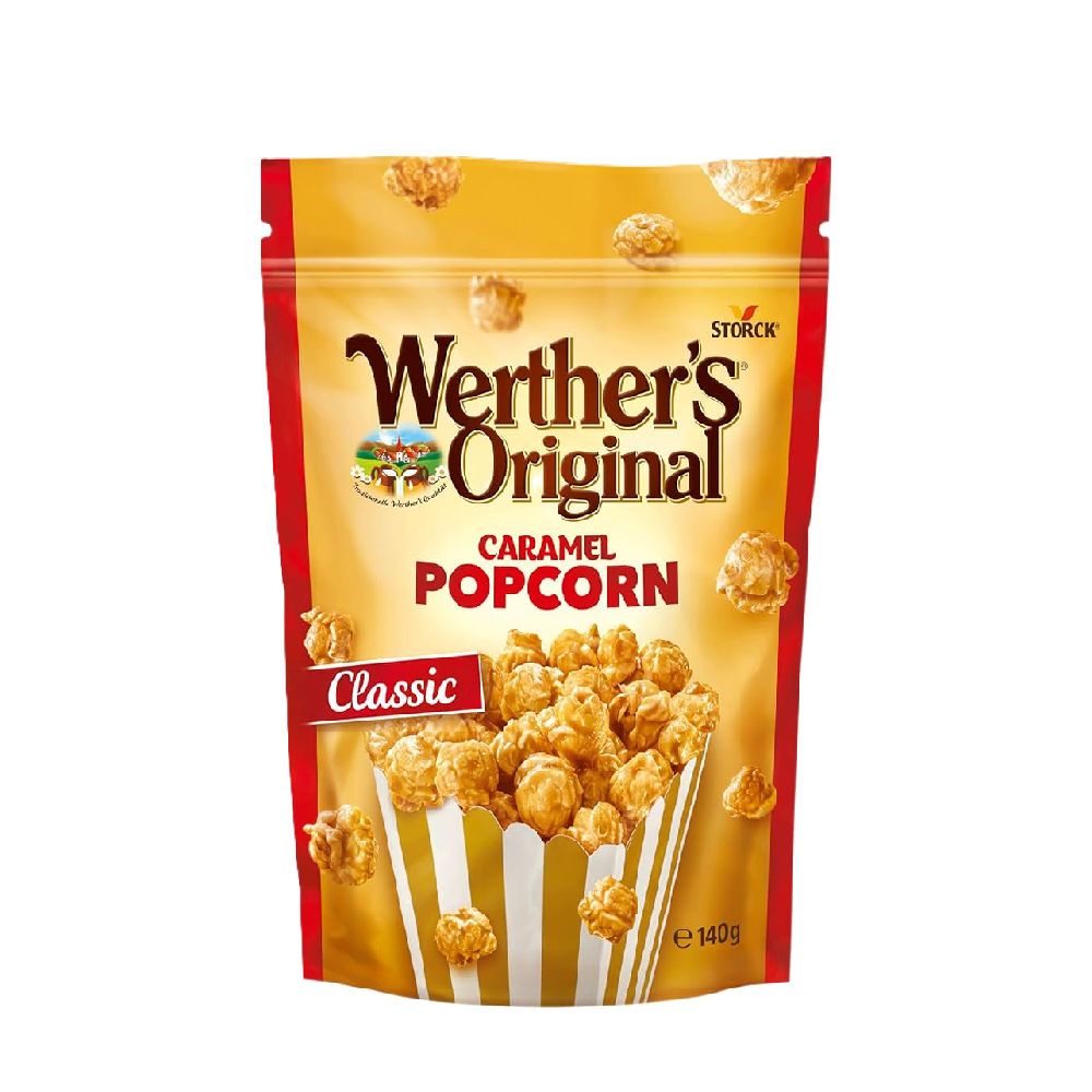 Werther's Original - Popcorn Classic Caramel (140g) (12/carton)