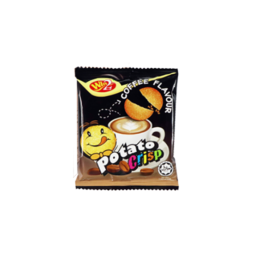 Win2 - Coffee Flavour Potato Crisps (20g) (360/carton)