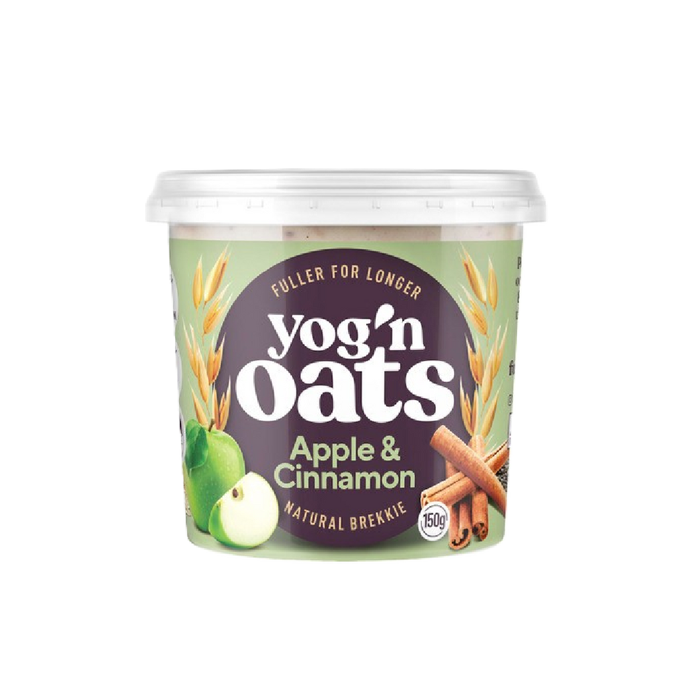 Yog'n Oats - Yoghurt Apple & Cinnamon (150g) (6/carton)