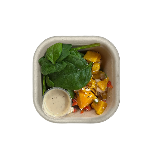 TCC - Baby Spinach With Feta Pumpkin Salad (150g) (100/carton)