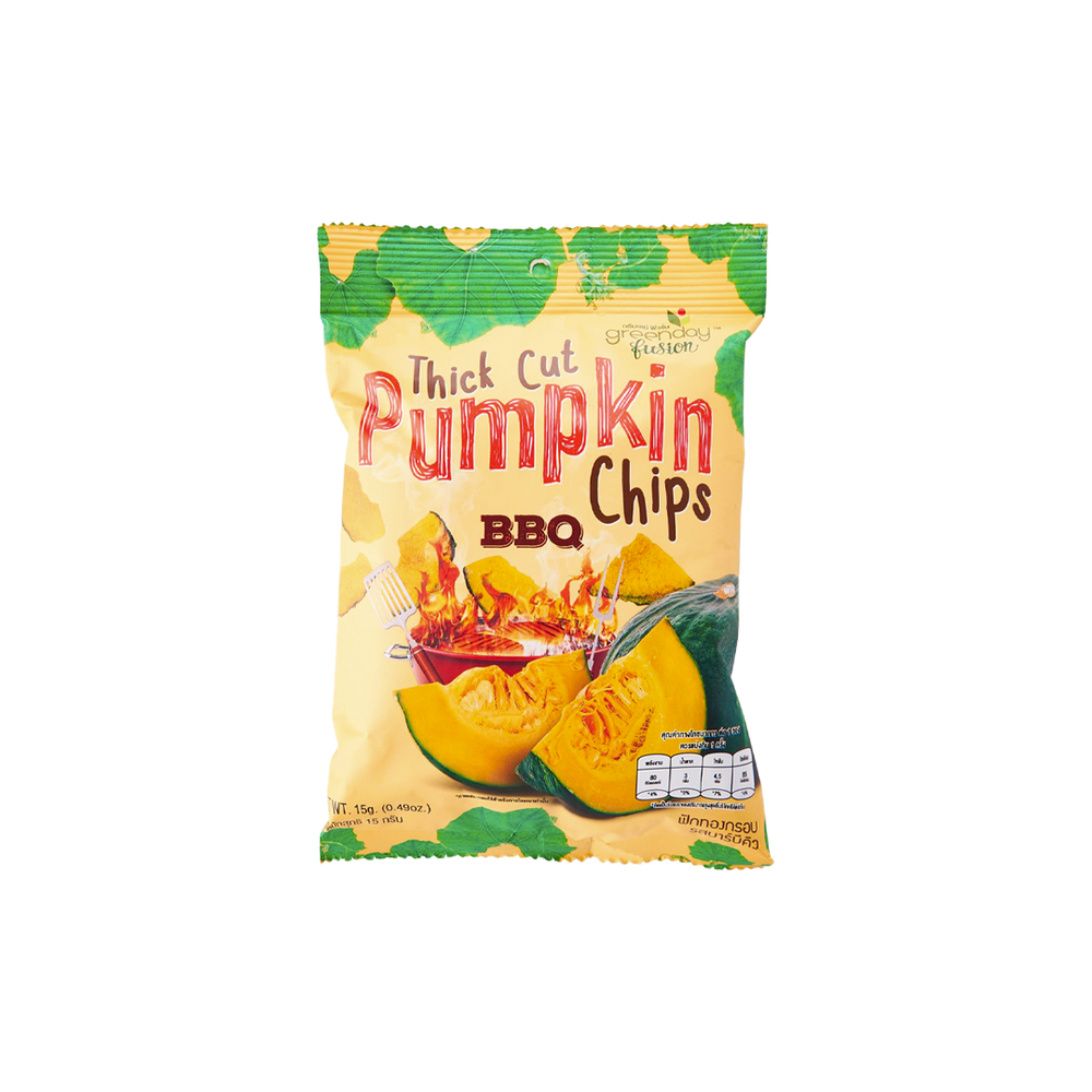 Greenday Fusion - BBQ Pumpkin Chips (15g) (36/carton)