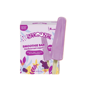 Smooze! - Blackcurrant Cogurt Smoothie Bar (60g) (100/carton)