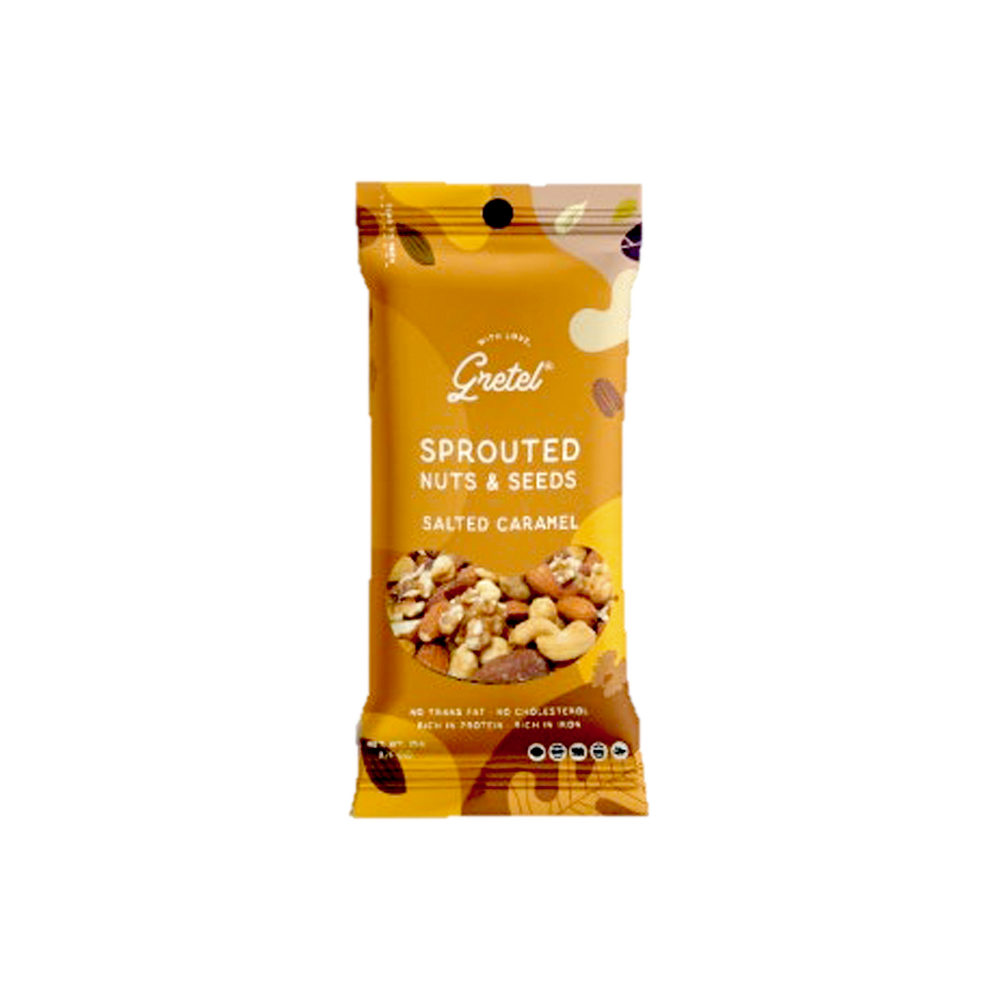 Gretel - Salted Caramel Nuts and Seeds (25g) (12/carton)