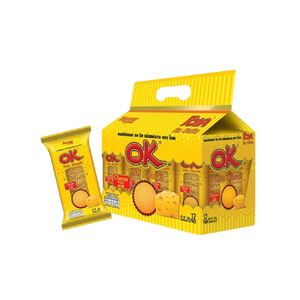 Big One Group - Ok Thin Cheese Flavoured Thin Biscuits (300g) (8/pack) (12/carton)