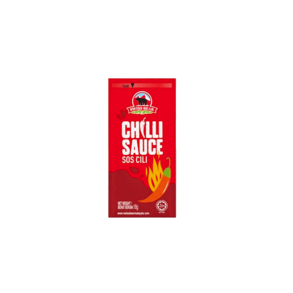 Swiss Bear Brand - Chilli Sauce Sachets (9g) (1000/carton)