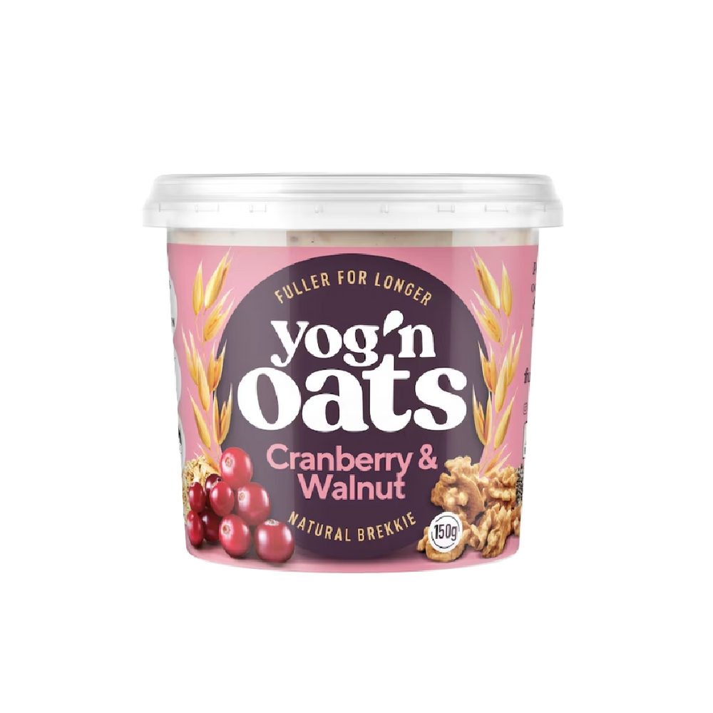 Yog'n Oats - Yoghurt Cranberry & Walnut (150g) (6/carton)