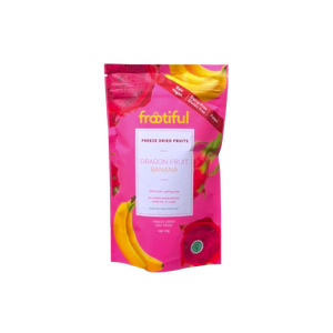 Frootiful - Dragon Fruit & Banana Freeze Dried Fruit (20g) (25/carton)