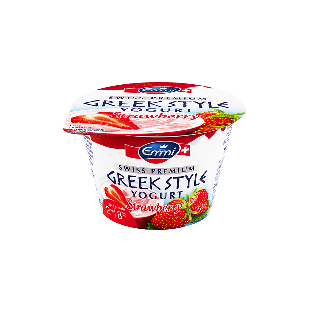 Emmi - Swiss Premium Greek Style Yogurt Strawberry (150g) (6/carton)