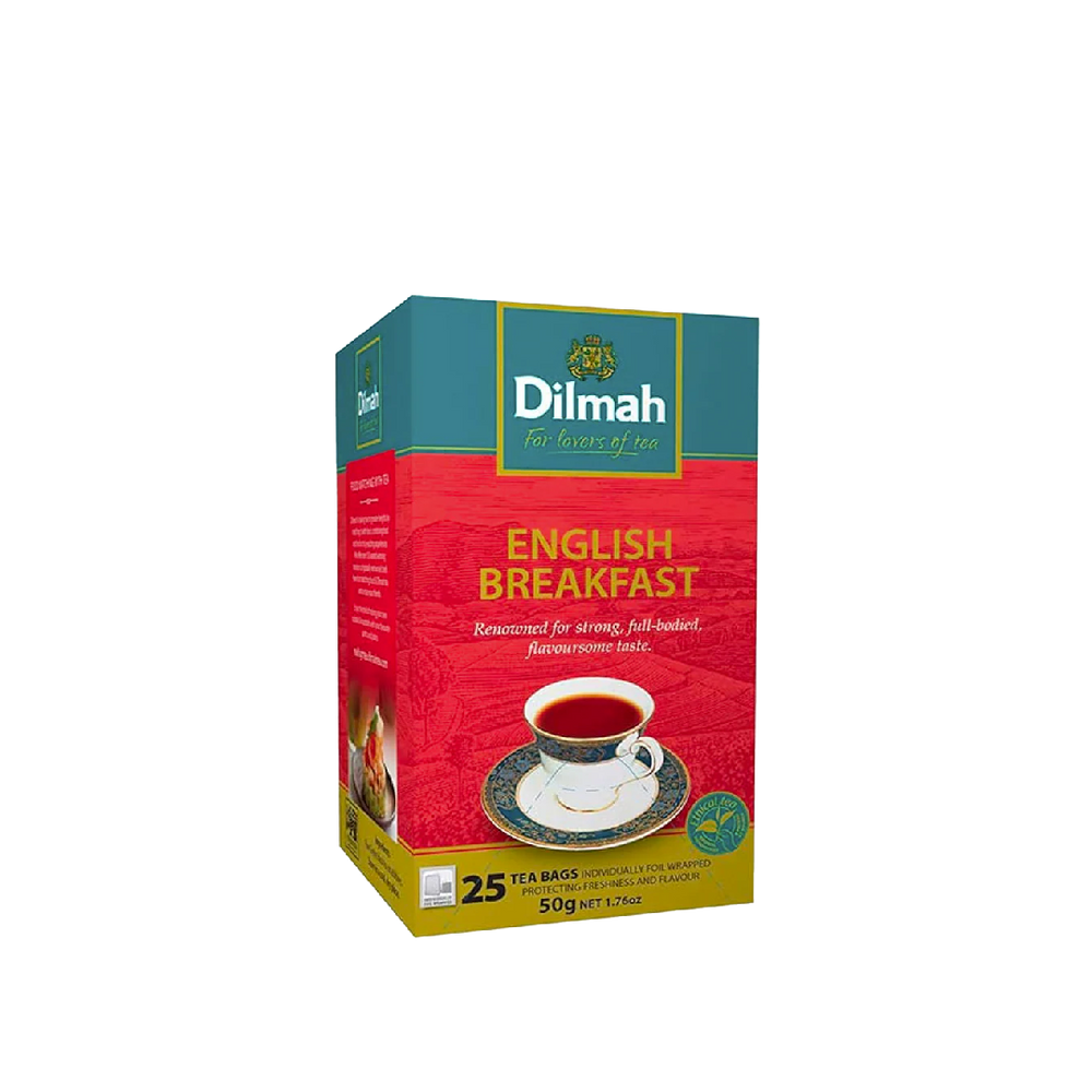 Dilmah - English Breakfast Tea Bag (50g) (25pack) (12/carton)