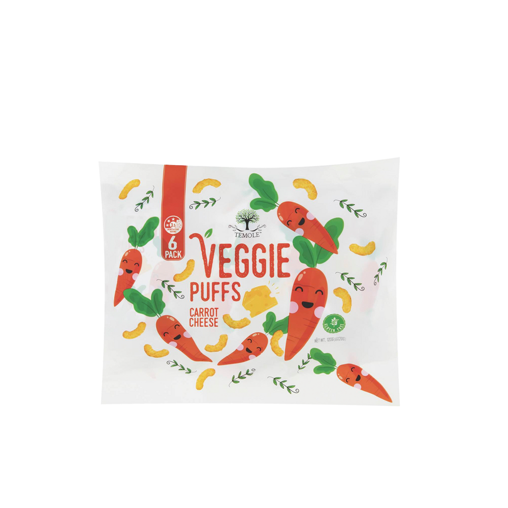 Temole - Carrot Cheese Veggie Puffs (20g)