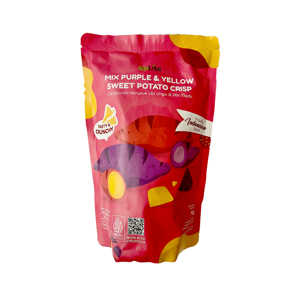 Go Lite - Mix Purple and Yellow Potato Crisp (50g)