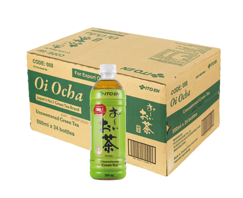 Ito-En Oi Ocha Green Tea (500ml) (24/carton)