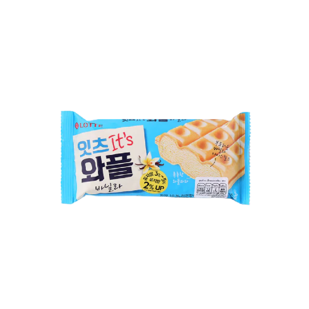 Lotte - It's Waffles Vanilla (140ml) (24/carton)