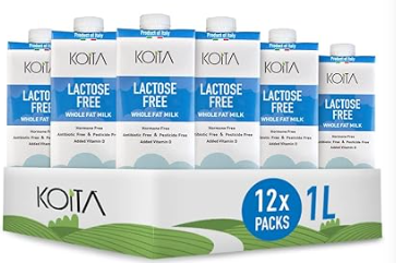 Koita - Lactose Free Whole Fat Milk (200ml) (24/carton)