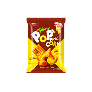 Lotte Popping - Grilled Corn Chips (72g) (20/carton)