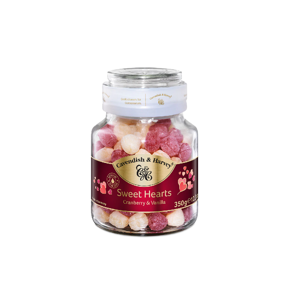 Cavendish & Harvey - Sweet Hearts "Love" Jar (350g) (13/carton)