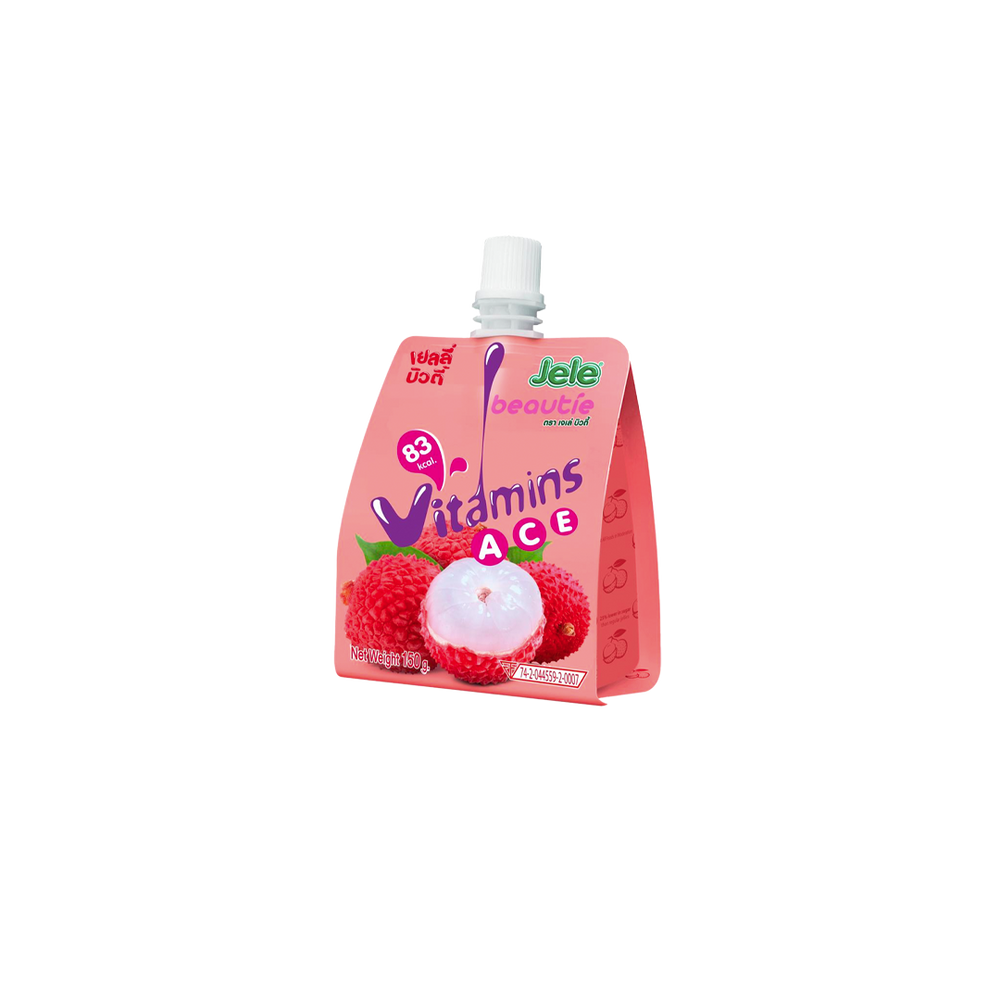 Jele Beautie - Lychee Jelly (140g) (36/carton)