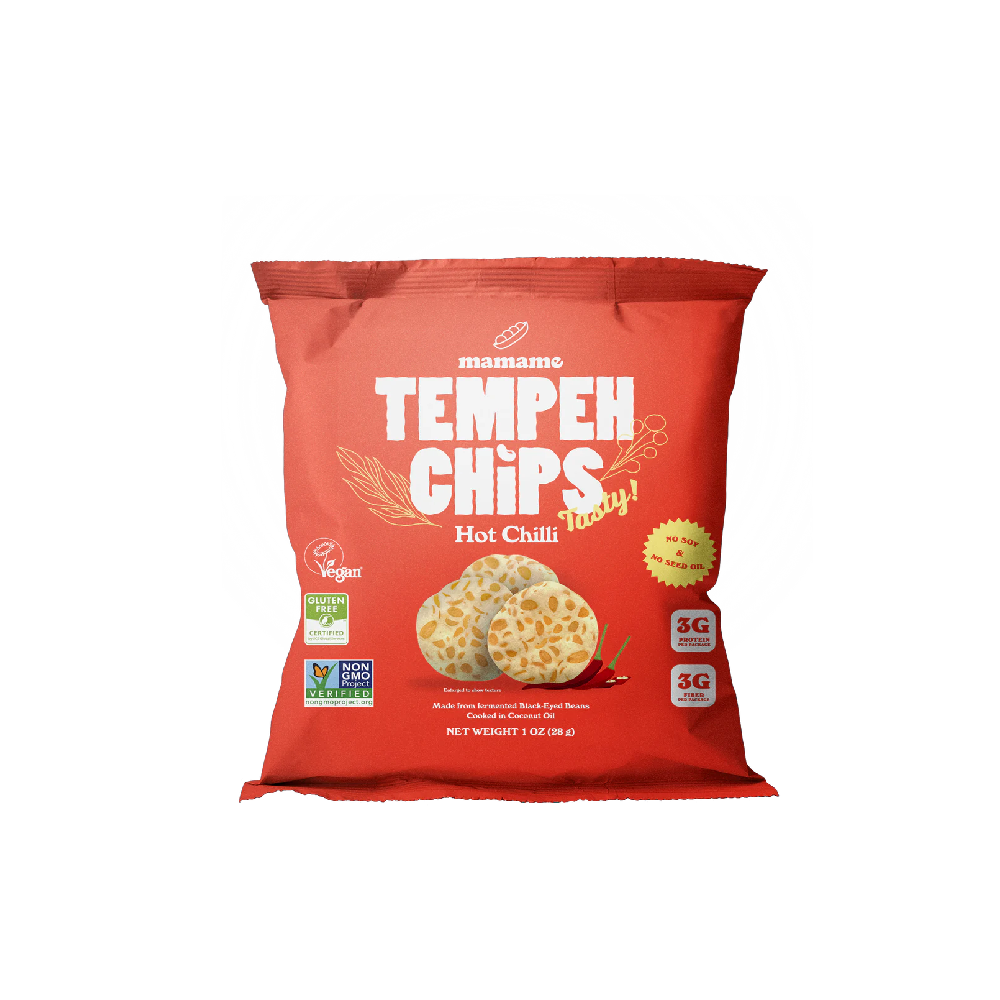 Mamame - Hot Chilli Tempe Chips (28g) (64/carton)