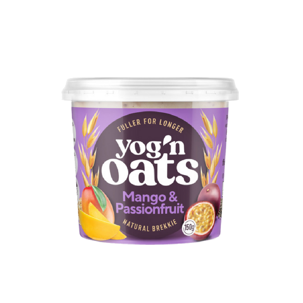 Yog'n Oats - Yoghurt Mango & Passionfruit (150g) (6/carton)